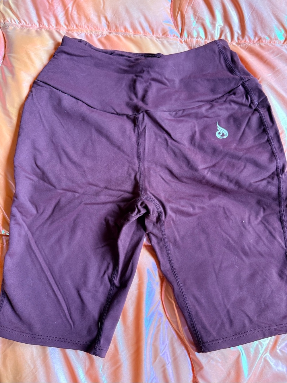 Ryderwear Plum High-Rise Bike Shorts